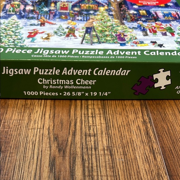Amazon Christmas Cheer 1000 Piece  Puzzle - Picture 2 of 3